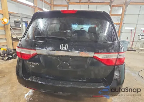 2012 Honda Odyssey Exl из США, поврежденный, VIN 5FNRL5H65CB145609